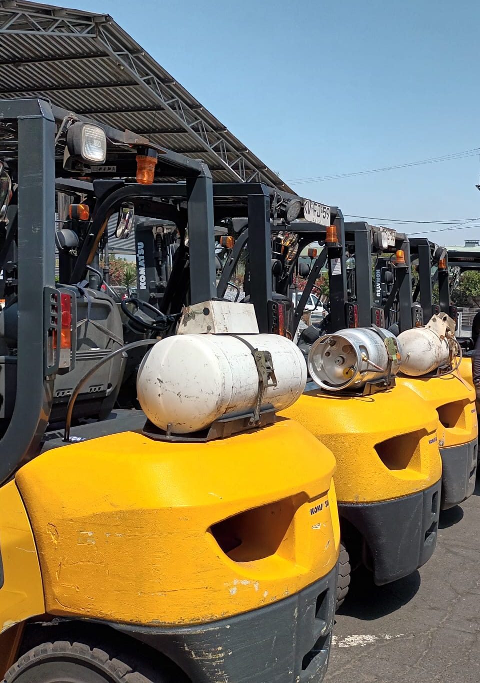 grua horquilla region metropolitana RM